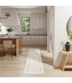 Nourison Glam Ivory Cream GLM08 2 ft. 3 in. X 7 ft. 6 in. Rect. Rug