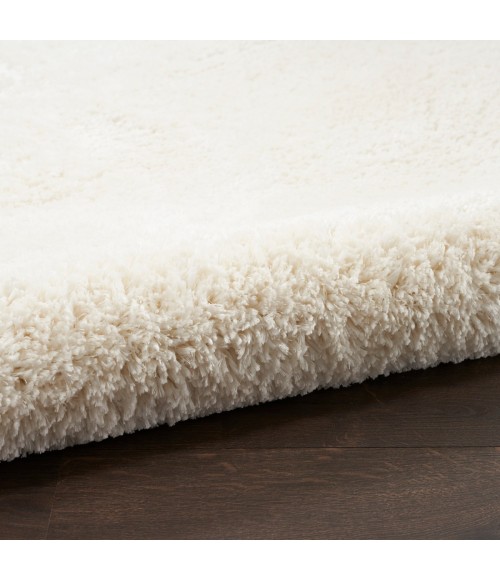 Nourison Luxurious Shag Ivory LXR05 4 ft. X 6 ft. Rect. Rug