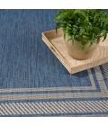 Nourison Horizon Indoor/Outdoor Denim HOZ03 9 ft. X 12 ft. Rect. Rug