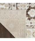 Nourison Dekor Ivory Brown DEK02 4 ft. X 6 ft. Rect. Rug