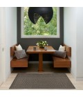 Nourison Horizon Indoor/Outdoor Charcoal HOZ02 3 ft. X 5 ft. Rect. Rug
