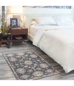 Nourison Concerto Blue Beige CNC06 3 ft. X 5 ft. Rect. Rug