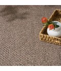 Nourison Tulum Brown TLM03 8 ft. X Round Rug