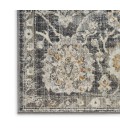 Nourison Oushak Home Charcoal OUS01 2 ft. X 4 ft. Rect. Rug