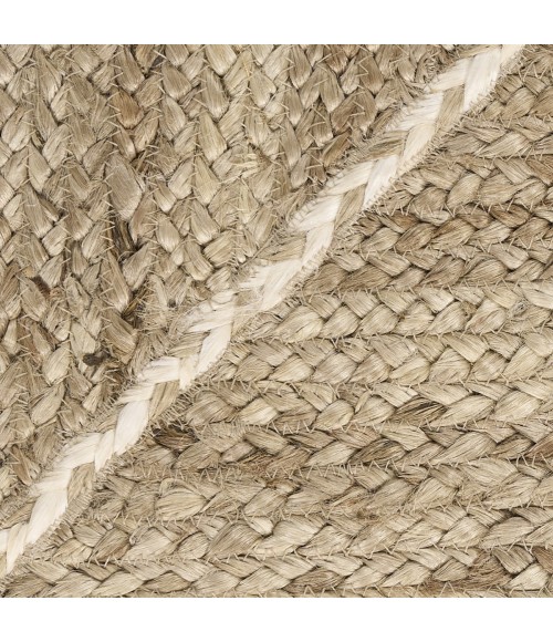 Nourison Terrazzo Jute Natural Grey TRJ01 8 ft. X 10 ft. Rect. Rug