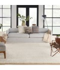 Nourison Luxurious Shag Ivory LXR05 6 ft. 7 in. X 9 ft. 2 in. Rect. Rug