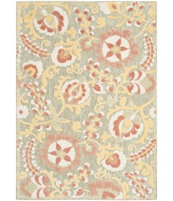 Nourison Home Aloha ALH17 Sage Rose 3 ft. 6 in. X 5 ft. 6 in. Area Rug