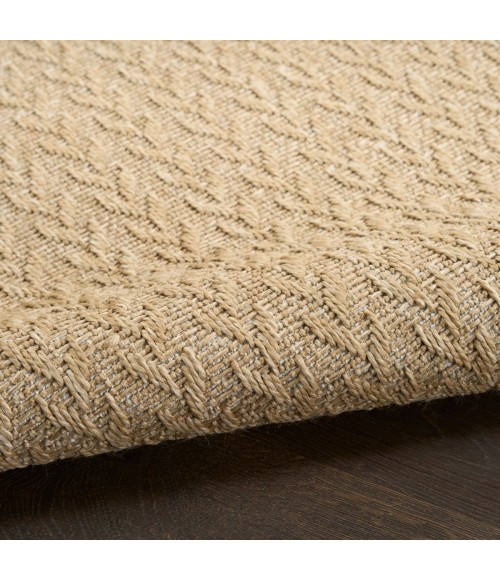 Nourison Tulum Taupe TLM02 2 ft. 2 in. X 10 ft. Rect. Rug