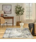 Nourison Concerto Ivory Grey CNC17 6 ft. X 9 ft. Rect. Rug