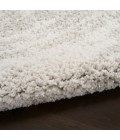 Nourison Modern Shag Ivory Grey MMD04 7 ft. 10 in. X 9 ft. 10 in. Rect. Rug