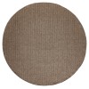 Nourison Tulum Brown TLM02 8 ft. X Round Rug