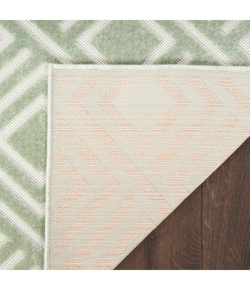 Nourison Casual Green CSU03 3 ft. 11 in. X 5 ft. 11 in. Rect. Rug