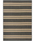 Nourison Horizon Indoor/Outdoor Charcoal HOZ05 6 ft. x 9 ft. Rect. Rug