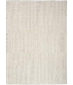 Nourison Cozy Modern Ivory Grey CMD03 6 ft. 7 in. X 9 ft. Rect. Rug