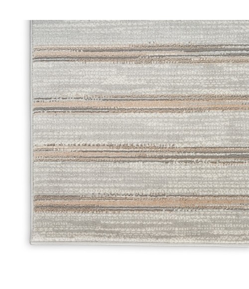 Calvin Klein CK011 Verdant Grey Mocha VRD03 8 ft. X 10 ft. Rect. Rug