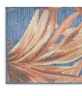 Nourison Aloha Blue Rose ALH43 3 ft. 6 in. X 5 ft. 6 in. Rect. Rug