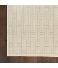 Nourison Washable Charm Ivory WCH02 4 ft. X 6 ft. Rect. Rug