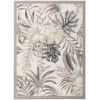 Nourison Pompeii Ivory Grey PMP02 5 ft. 3 in. X 7 ft. 3 in. Rect. Rug