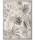 Nourison Pompeii Ivory Grey PMP02 5 ft. 3 in. X 7 ft. 3 in. Rect. Rug
