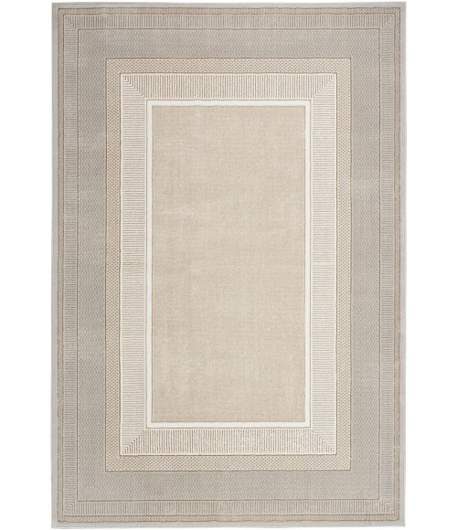Nourison Glam Ivory GLM07 3 ft. 11 in. X 5 ft. 11 in. Rect. Rug