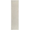 Nourison Horizon Indoor/Outdoor Grey HOZ02 2 ft. 2 in. X 8 ft. Rect. Rug