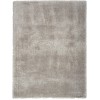 Nourison Luxurious Shag Silver LXR05 4 ft. X 6 ft. Rect. Rug