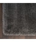 Nourison Luxurious Shag Grey LXR05 4 ft. X 6 ft. Rect. Rug