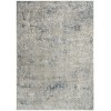 Nourison Concerto Dark Grey CNC17 6 ft. X 9 ft. Rect. Rug