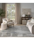Nourison Quarry Dark Grey QUA17 8 ft. X 10 ft. Rect. Rug