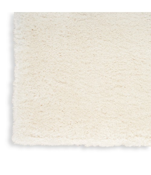 Nourison Luxurious Shag Ivory LXR05 7 ft. 10 in. X 9 ft. 10 in. Rect. Rug