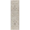 Nourison Oushak Home Grey OUS01 2 ft. X 6 ft. Rect. Rug