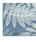 Nourison Aloha Blue ALH18 5 ft. 3 in. X 7 ft. 5 in. Rect. Rug