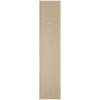 Nourison Tulum Taupe TLM03 2 ft. 2 in. X 8 ft. Rect. Rug