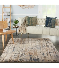 Nourison Concerto Beige Grey CNC01 6 ft. X 9 ft. Rect. Rug