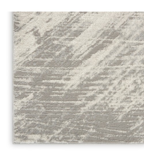Calvin Klein CK011 Verdant Ivory Grey VRD02 5 ft. X 7 ft. Rect. Rug