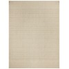 Nourison Tulum Cream TLM01 10 ft. X 14 ft. Rect. Rug