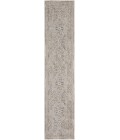 Nourison Nyle Ivory/Grey/Blue NYE01 2 ft. 3 in. X 8 ft. Rect. Rug
