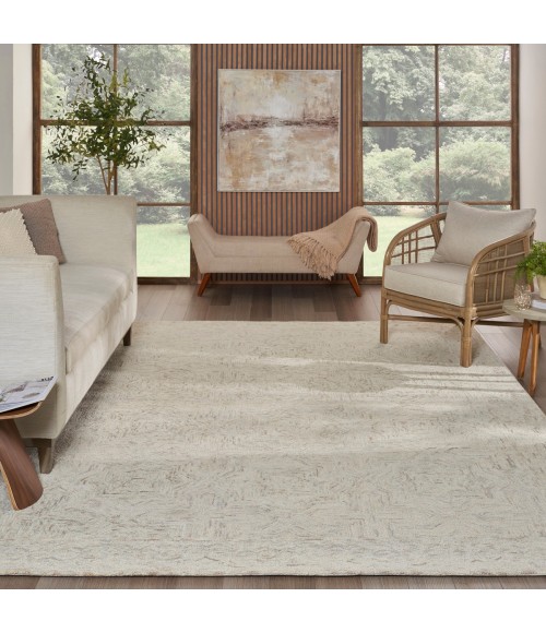 Nourison Interlock Blue Ivory ITL03 8 ft. X 11 ft. Rect. Rug