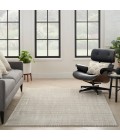 Nourison Cozy Modern Grey Ivory CMD03 6 ft. 7 in. X 9 ft. Rect. Rug