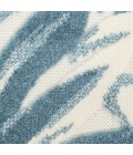 Nourison Aloha Ivory Blue ALH43 3 ft. 6 in. X 5 ft. 6 in. Rect. Rug