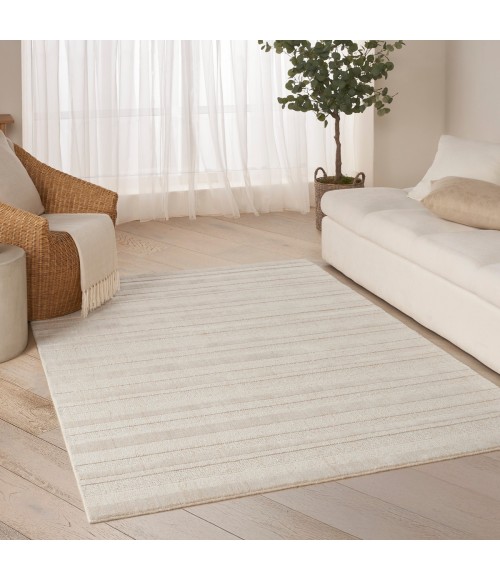 DKNY Pure Multi Weave Ivory MTW01 5 ft. X 7 ft. Rect. Rug