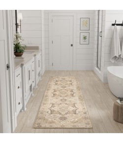 Nourison Vintage Washables Coral Mint VWS11 2 ft. 2 in. X 8 ft. Rect. Rug