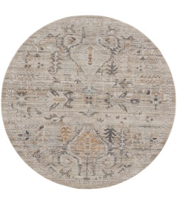 Nourison Nyle Ivory Taupe NYE02 7’10” X Round Rug