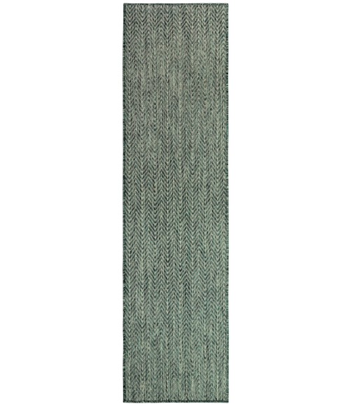 Nourison Horizon Indoor/Outdoor Green Rug HOZ02 2 ft. 2 in. X 8 ft. Rect. - Rugs Town Nourison Horizon Indoor/Outdoor Green HOZ02 2 ft. 2 in. X 8 ft. Rect. Rug