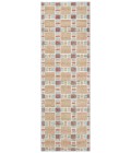 Nourison Nordic Rust Multicolor NRC14 2 ft. X 6 ft. Rect. Rug