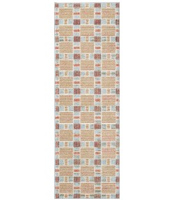 Nourison Home Nordic NRC14 Rust Multicolor 2 ft. X 6 ft. Area Rug