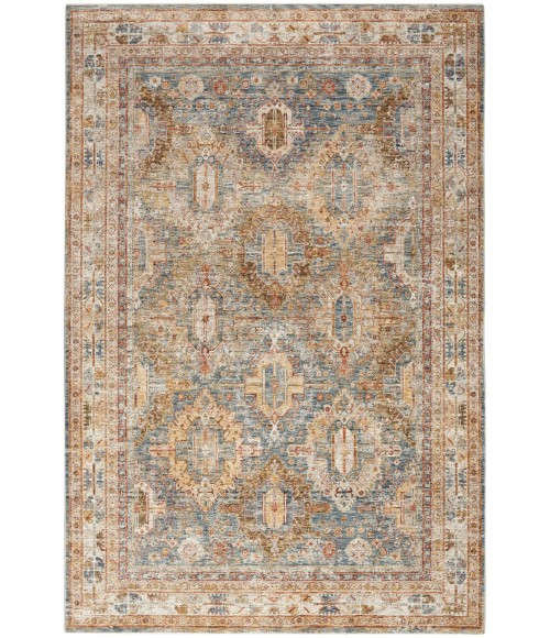 Nourison Petra Blue PTR01 7 ft. 10 in. X 10 ft. 4 in. Rect. Rug