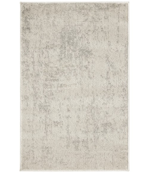 Nourison Quarry Cream Grey QUA01 2 ft. X 3 ft. Rect. Rug