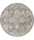 Nourison Oushak Home Charcoal OUS01 7 ft. 10 in. X Round Rug