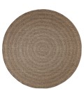 Nourison Tulum Brown TLM04 8 ft. X Round Rug